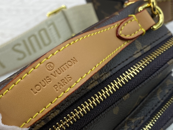 ルイヴィトンバッグ角部分ディテール